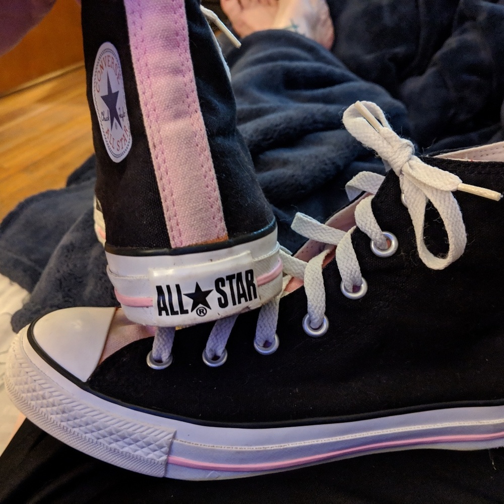 Converse high top shoes